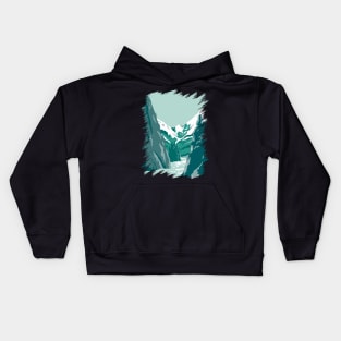 Kenai Fjords National Park Kids Hoodie